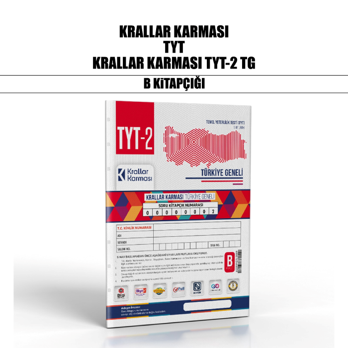 KRALLAR TYT TÜRKİYE GENELİ SNV 2-B - 25-26